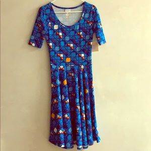 Lularoe Nicole size S multi colored new with tags